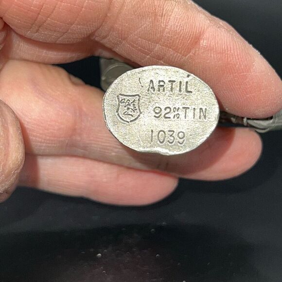 Vintage Dutch Artil Pewter Miniatures of a Dutch Boy in Traditional Costume - Picture 7 of 7